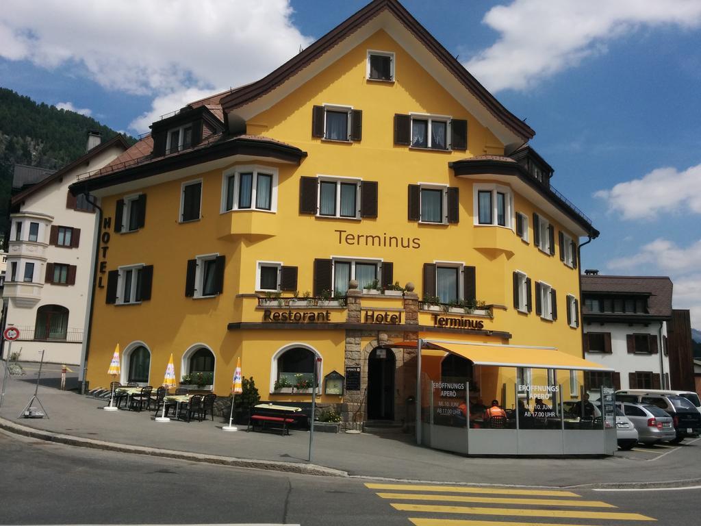 Hotel Terminus Samedan Exterior photo